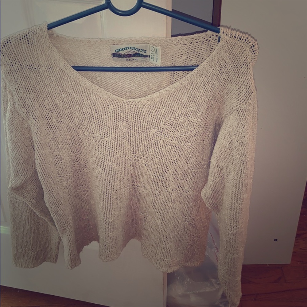 Arancraft Sweater Made in Ireland.